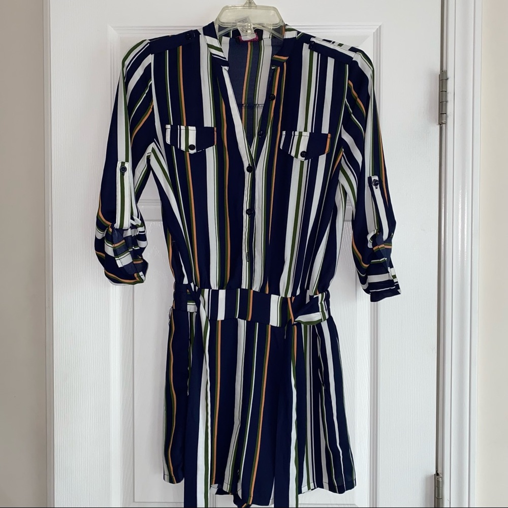 SUPER CUTE 3/4 SLEEVED SHORTS ROMPER